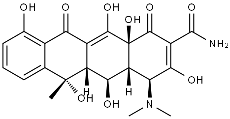 4-(Dimethylamino)-1,4,4a,5,5a,6,11,12a-octahydro-3,5,6,10,12,12a-hexahydroxy-6-methyl-1,11-dioxo-2-naphthacenecarboxamide(79-57-2)